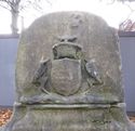 Thumbnail of WORN COAT OF ARMS ON THE OBELISK OF THE 1ST EARL ROSSE, BARON OF OXMANTOWN