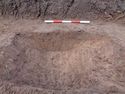 Thumbnail of Photograph of the south facing section of linear [13], in Trench 8