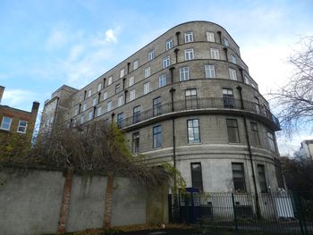 Exterior south east corner of the Insull Wing.