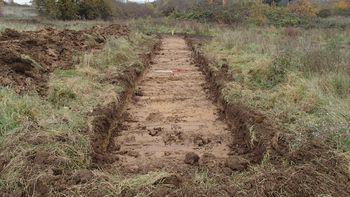 Photograph of Trench 2, facing southeast.