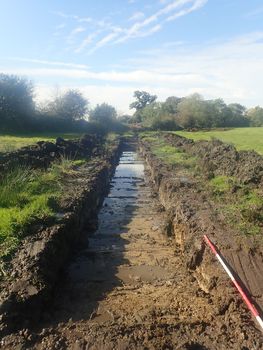 Image from Site Data from Trial Trench Evaluation at Sketchley Lane, Sketchley, Leicestershire October 2019