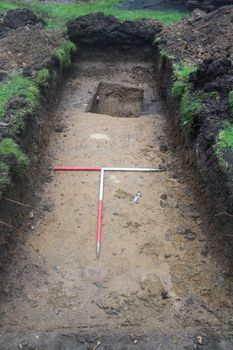 Image from Images and GIS data from an Archaeological Evaluation at The Old Mill, The Cross, Childswickham, Worcestershire 2019