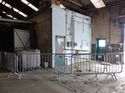 Thumbnail of View of the Short Carriage Shed With Concrete Buffers. Door to Long Carriage Shed to the Left