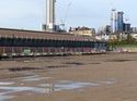 Thumbnail of North Facing Elevation of the Long Carriage Shed, Showing Brick Pier.