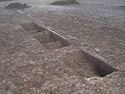 Thumbnail of View SW Oblique ditches [1371] [1373] [1375] [1377] [1379] [1381] 1x2m NB