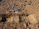Thumbnail of View W S. 1085 East facing Section of Ditches [1456] and [1458] 1x1m WB