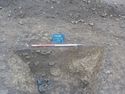 Thumbnail of View SE S. 1092 NW facing section of [1445] and [1481] 1x1m WB - Board reads S. 1090