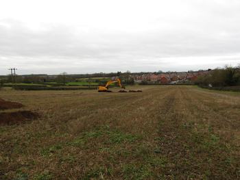 Image from Images from an Archaeological Evaluation at south of London Road, Markfield, Leicestershire 2021