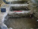 Thumbnail of Deposits exposed by grave [536]