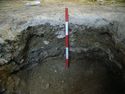 Thumbnail of Deposits exposed by grave [536]