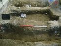 Thumbnail of Deposits exposed by grave [540]