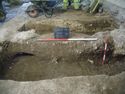 Thumbnail of Deposits exposed by grave [540]