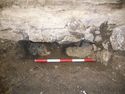 Thumbnail of Wall foundation [577] and wall [646] East End