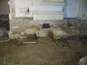 Thumbnail of East facing section along wall at South end