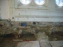 Thumbnail of East facing section along wall at South end