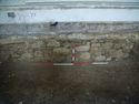 Thumbnail of Wall {647} W side of cloisters 1x0.5m 1 x 2 m part 1.