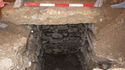 Thumbnail of View into hole, more detail