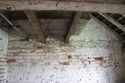 Thumbnail of The building interior re-used timber, utilised as a tie beam, looking west, scale 1m