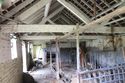 Thumbnail of The building interior, looking west, scale 1m