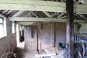 Thumbnail of The building interior, looking west, scale 1m