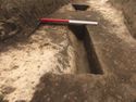 Thumbnail of Tr6 north east facing section of ditches [1609]& [1611]