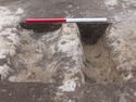 Thumbnail of Tr2 west facing sections of ditches [1244] & [1248]