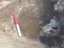 Thumbnail of Unexcavated brown post hole [1273]