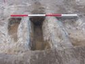 Thumbnail of Tr2 east facing section of 3 ditches [1262],[1260] & [1276]