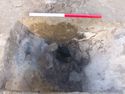 Thumbnail of Tr2 posthole [1287] in ring ditch [1246]