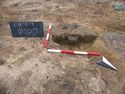 Thumbnail of NE-facing section of post pad/hole [3326] **blackboard says 3307
