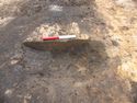 Thumbnail of E facing section of posthole/pad