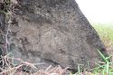 Thumbnail of Single eye petroglyph I03 in quarry bay in interior of Rano Raraku