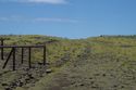 Thumbnail of Pair of  linear rock and earthen mounds running either side of the ara moai (up cast), AMS006 and AMS007 - Ara Moai South