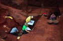 Thumbnail of Zorababel Fati Teao, Colin Richards, Jane Downes and Francisca Pakomio Villanueva excavating trench 2