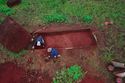 Thumbnail of Elevated shot of excavation of trench 3