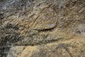 Thumbnail of Single eye petroglyph I02 in quarry bay in interior of Rano Raraku