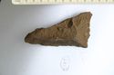 Thumbnail of Triangular tool from context 2012, trench 2, Puna Pau. Also detailed in cell H368 of Stone Finds register