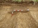 Thumbnail of Excavated features sections looking NW