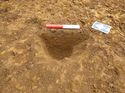 Thumbnail of [22304] SW facing section of posthole, looking NE
