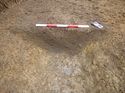 Thumbnail of Ditch, SW facing section, trench 437, looking NE