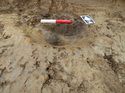 Thumbnail of Excavated feature section