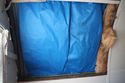 Thumbnail of View of the plastic lining and rock wool in Hut 103