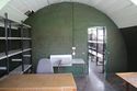 Thumbnail of Interior view looking east of one of the office huts (77)
