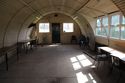 Thumbnail of View of the interior of Hut 79 – classroom hut – looking east
