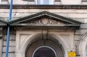 Thumbnail of Exterior, southwest elevation. No. 26, doorway pediment