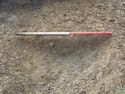 Thumbnail of Evaluation Area 2, Trench 8 NE facing section of linear [804], 1M scale, view from NE