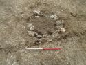 Thumbnail of Area A, pre-ex view of west well [3052], 2M scale, view from SW