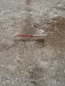 Thumbnail of Area A, SW facing section of gully [3190] & quarry pit [3192], 1M scale, view from SW