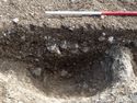 Thumbnail of Area A, SW facing section of pits [3194] & [3198], 2M scale, view from SW