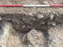 Thumbnail of Area A, SW facing section of pits [3194] [3198] & [3203], 2M scale, view from SW